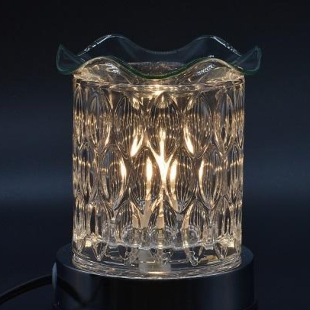 Clear Glass and Electric Oil Warmer  SG-T-0200